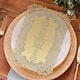 Custom Wedding Menu, Laser Cut Floral Card Paper Menu, Printed Menu Card